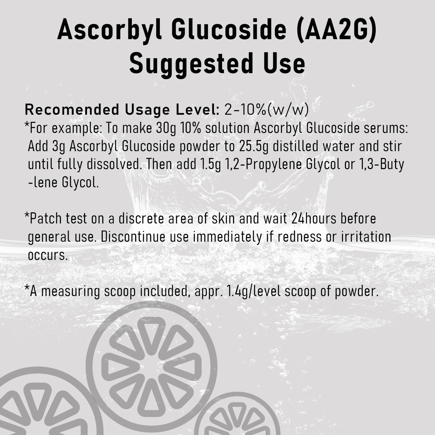 ascorbyl glucoside powder