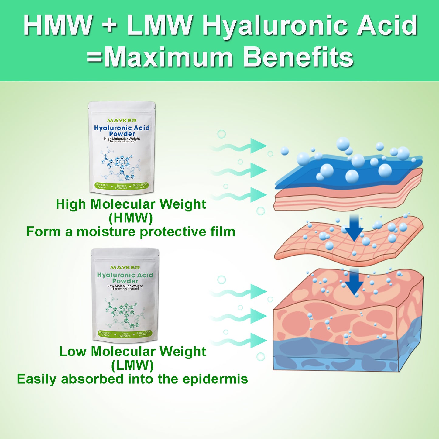 low molecular weight hyaluronic acid powder