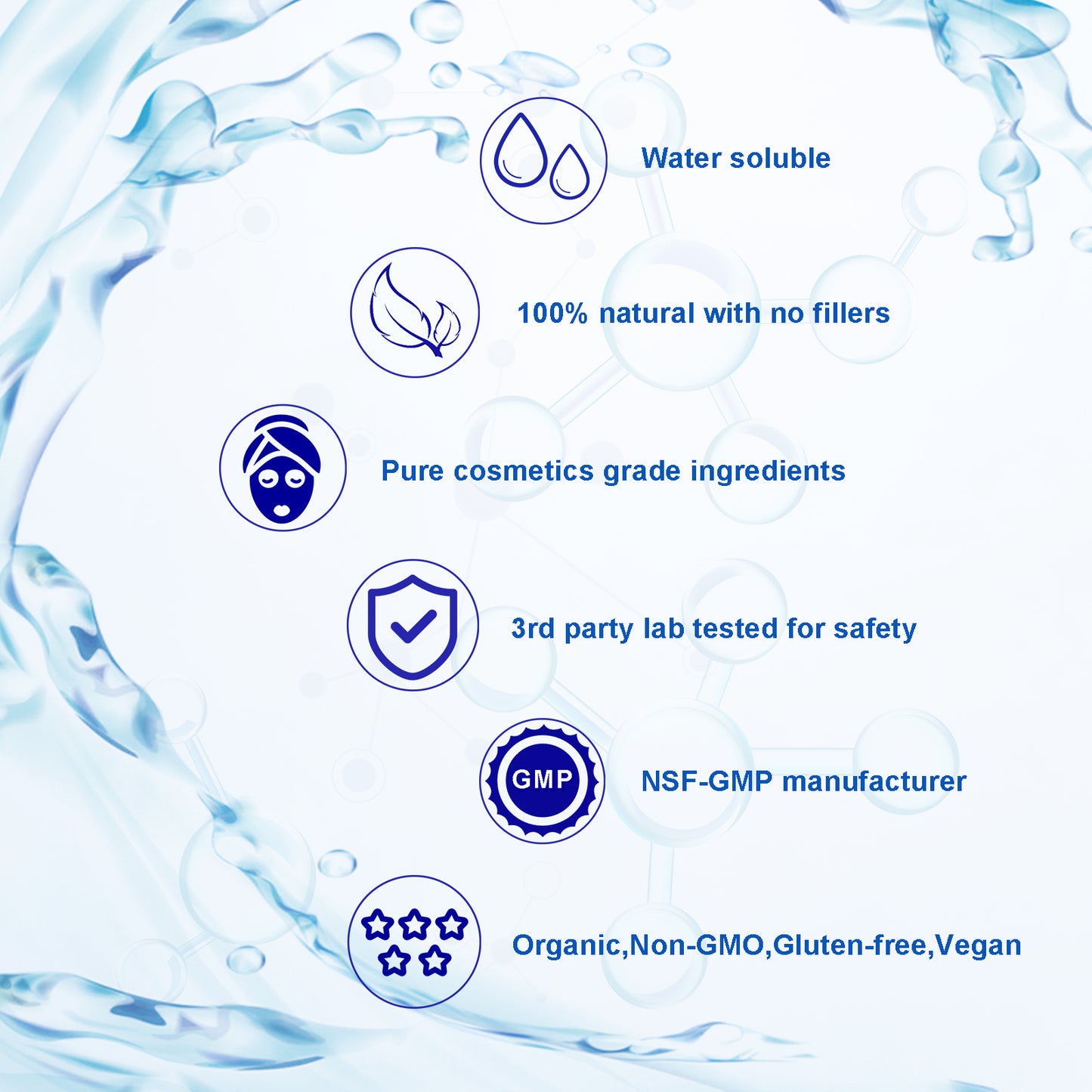 hyaluronic powder for skin