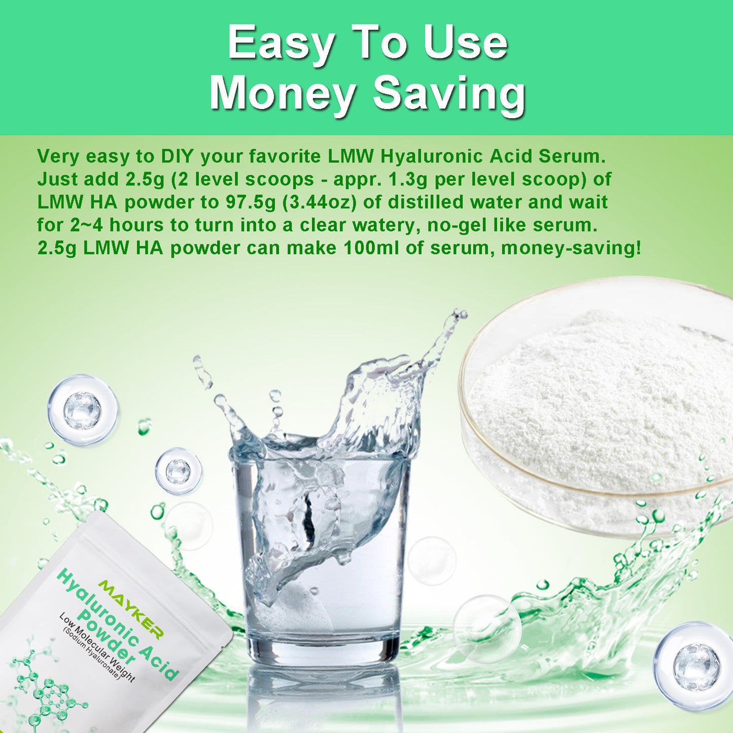 hyaluronic acid powder bulk