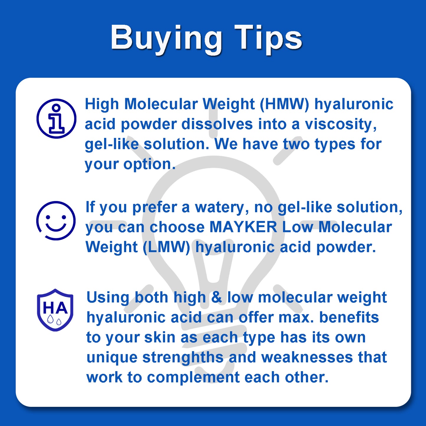 best hyaluronic acid powder for skin