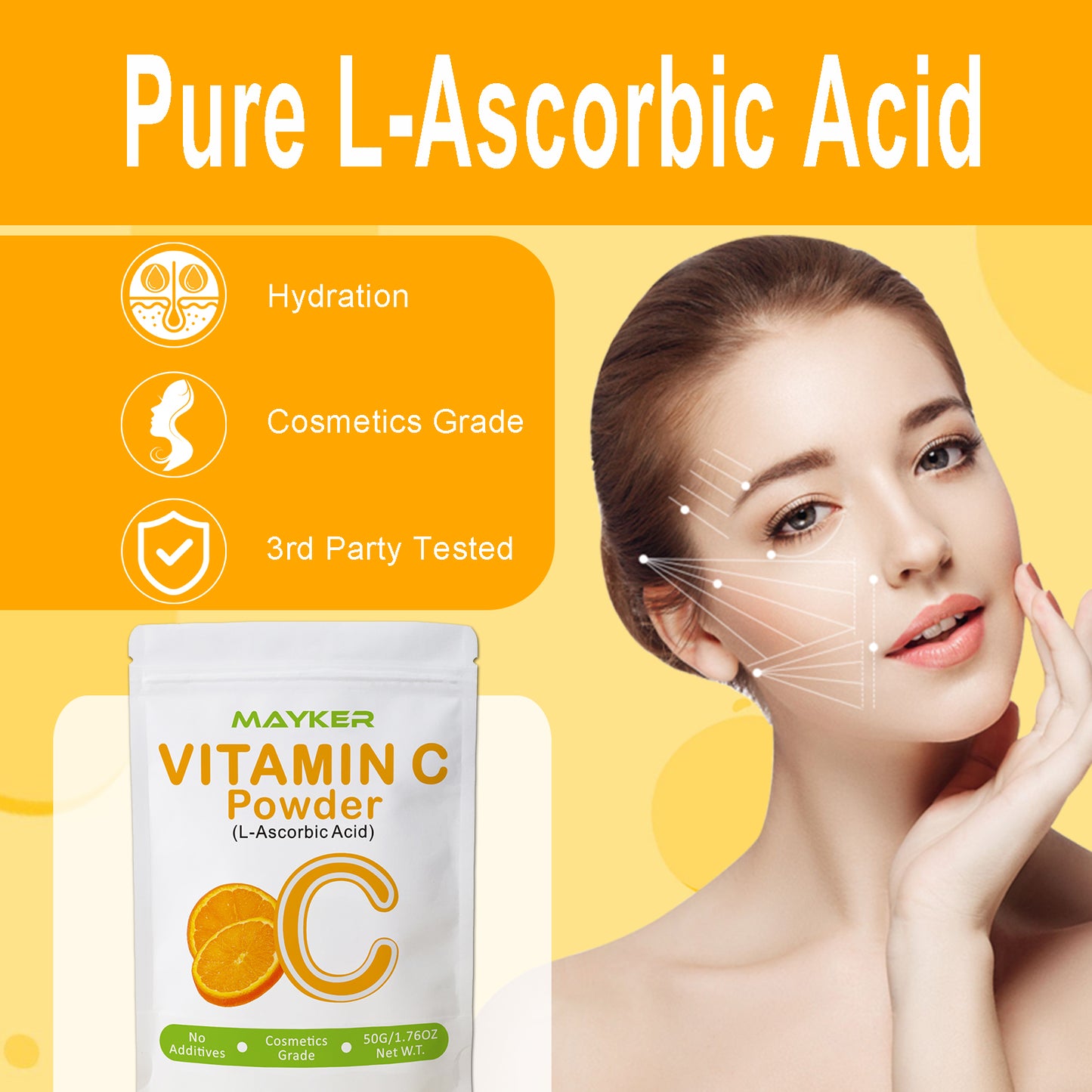 vitamin c powder for skin