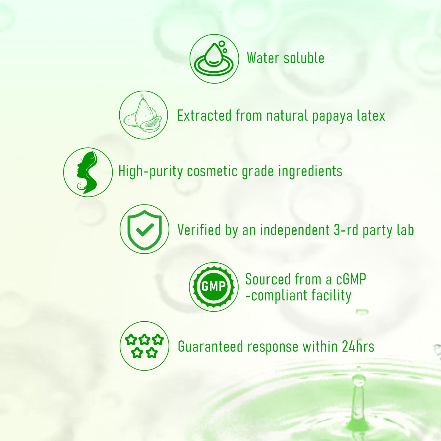 papain uses for skin