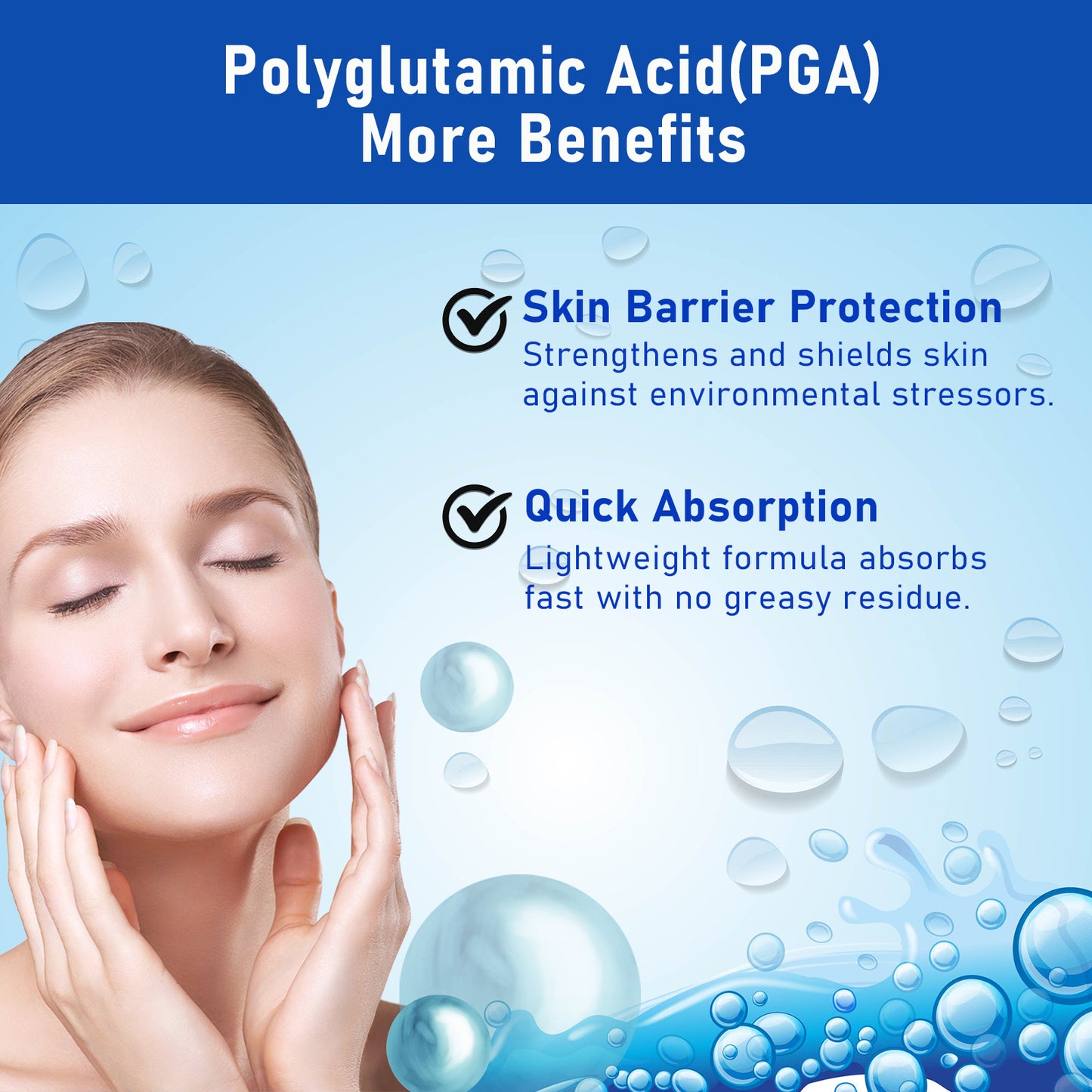 polyglutamic acid for skin