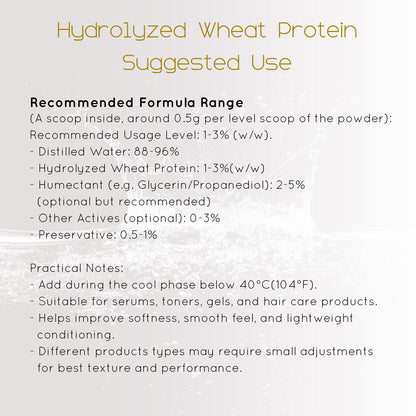 hydrolyzed wheat protein in skincare