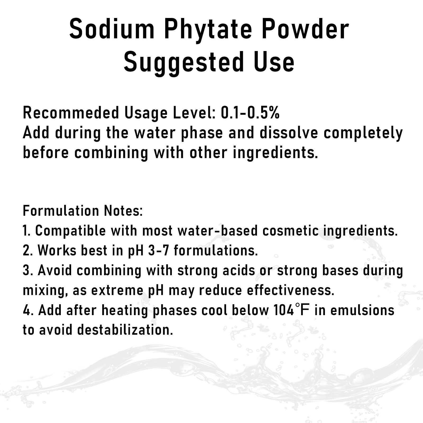 sodium phytate uses
