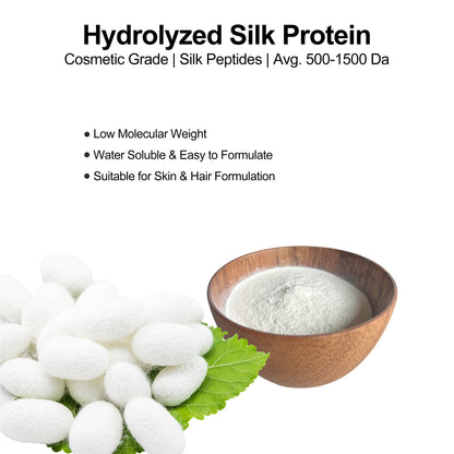 hydrolyzed silk peptide